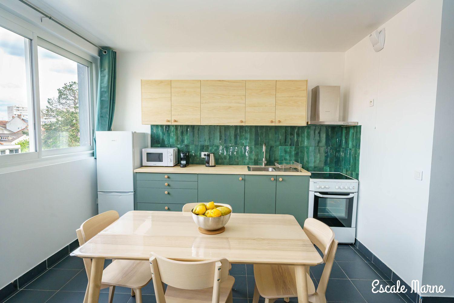 Escale-Marne Fr - 202 - Free Parking - Free Luggage Storage - All Equipped - Linen Included - Washing Machine - 10Mn Walk Metro 8 - Rer A - Panoramic View - From 1 To 14 Guests Maisons-Alfort Extérieur photo