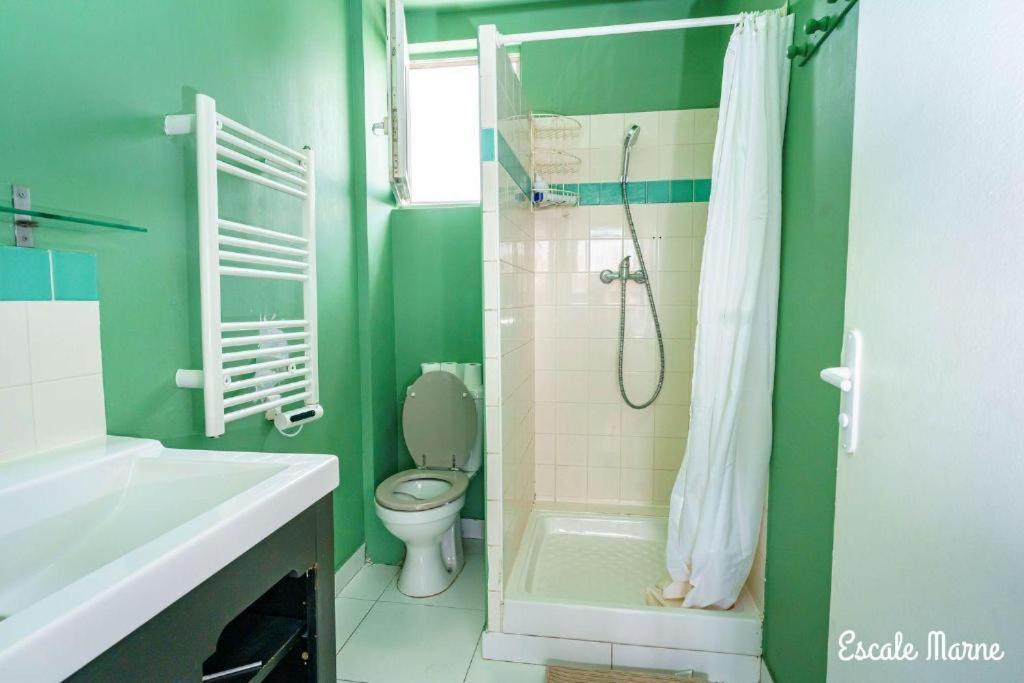 Escale-Marne Fr - 202 - Free Parking - Free Luggage Storage - All Equipped - Linen Included - Washing Machine - 10Mn Walk Metro 8 - Rer A - Panoramic View - From 1 To 14 Guests Maisons-Alfort Extérieur photo