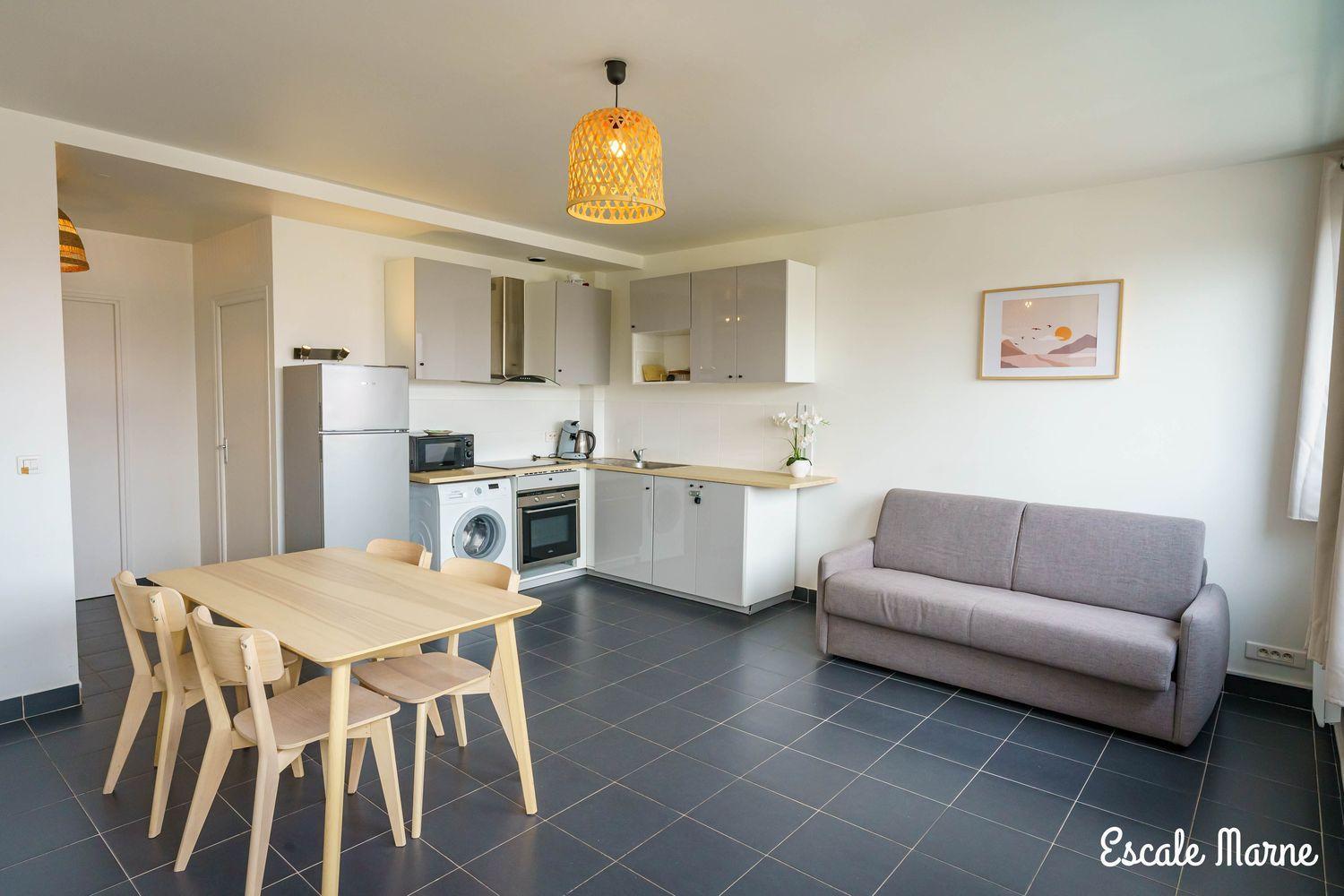 Escale-Marne Fr - 202 - Free Parking - Free Luggage Storage - All Equipped - Linen Included - Washing Machine - 10Mn Walk Metro 8 - Rer A - Panoramic View - From 1 To 14 Guests Maisons-Alfort Extérieur photo